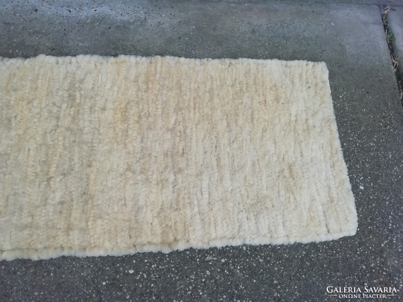 Birka gyapjú faliszőnyeg, szőnyeg, 270cm x 65cm