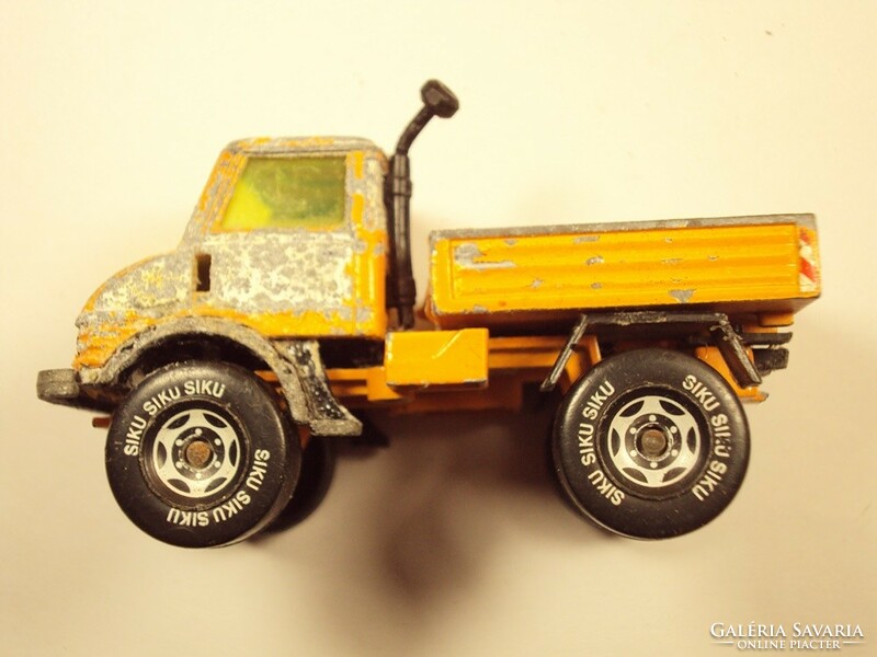 Retro toy car truck traffic goods Siku unimog made in Germany