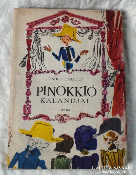 Pinokkió kalandjai Carlo Colodi 1967 mesekönyv