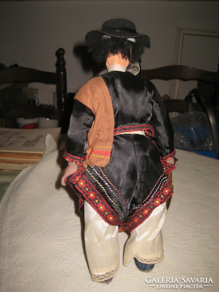 Boy doll dressed in Spanish folk clothes, 35 cm