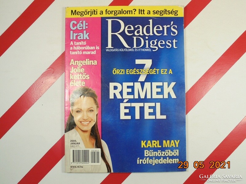 Old retro reader's digest selection newspaper magazine January 2005 - as a birthday present