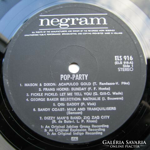 Various - Pop-Party (LP, Comp)