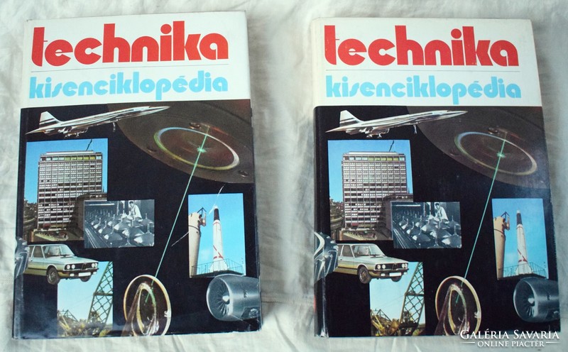 Technika kisenciklopédia A - Zs két kötet Dr. Polonszky Károly 1975 műszaki könyv