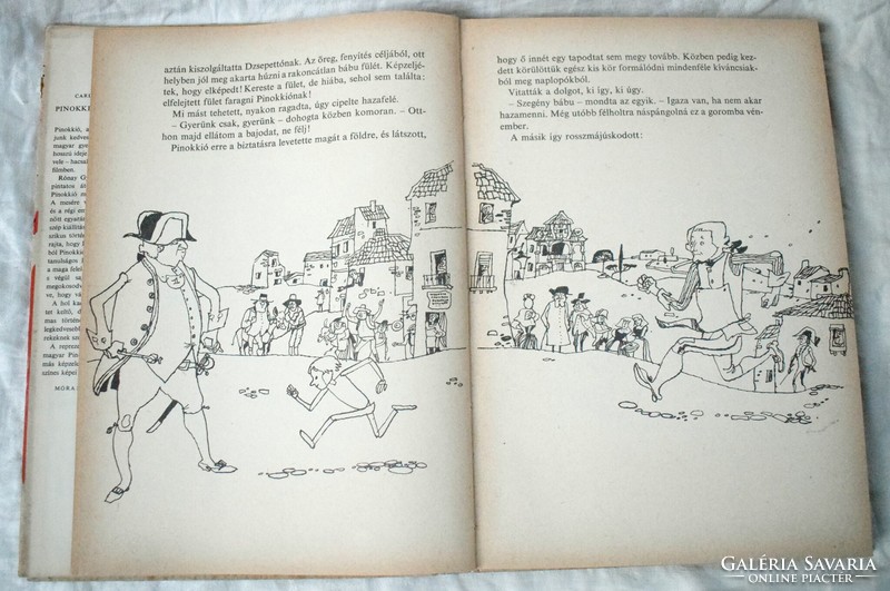 The Adventures of Pinocchio by Carlo Colodi 1967 storybook
