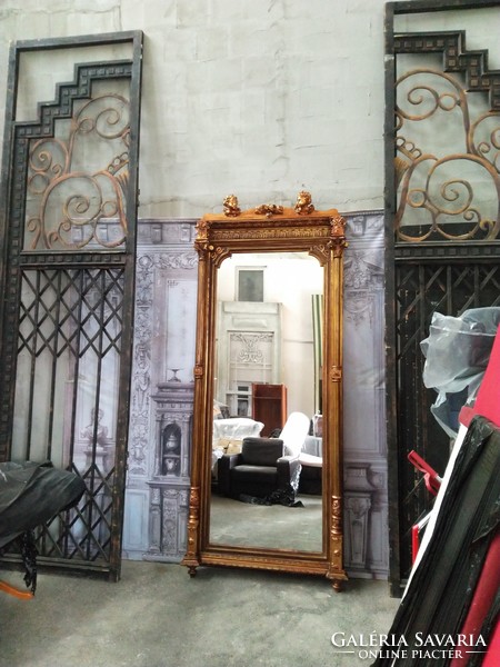 Restaurált álló tükör