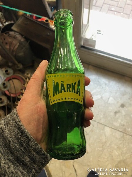 Brand soda bottle, old, 2 dl, excellent for collectors.