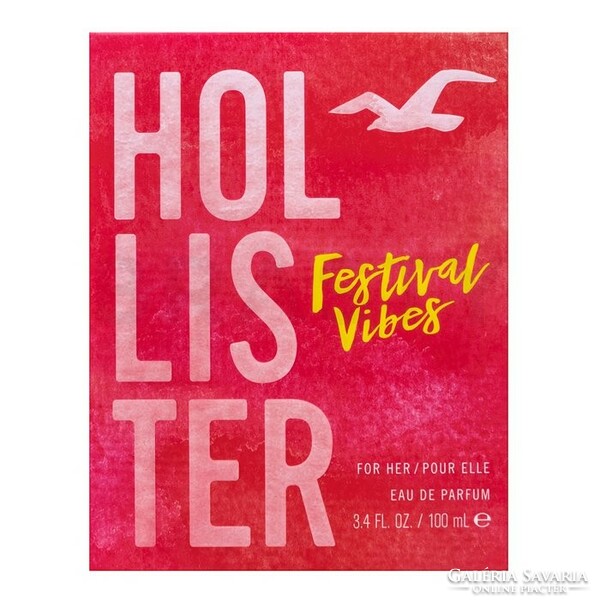 Hollister festival vibes for her eau de parfum for women 100 ml
