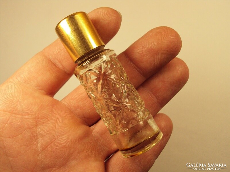 Old perfume perfume cologne mini glass bottle - 1970s