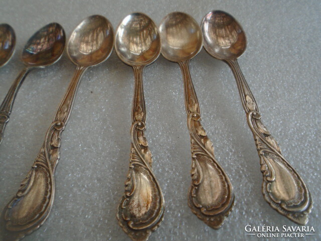 9 Personal mocha spoon Art Nouveau