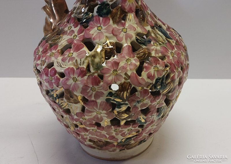 Ignatius Fischer - openwork decorative vase