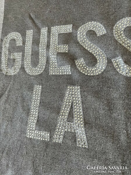 Guess silver gray top