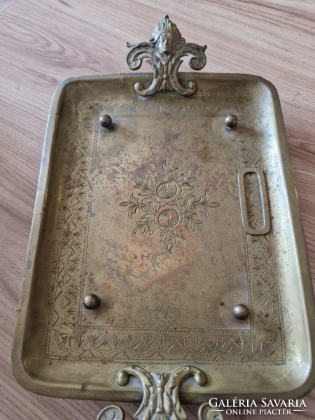 Antique decorative tray