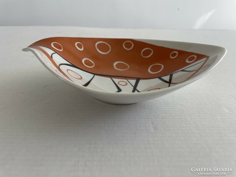 Retro, vintage quarry porcelain (stone cartilage) bowl, bowl