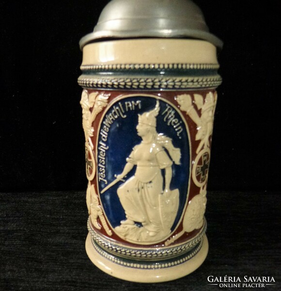 5 Pcs. Decorative beer mug / Germany.