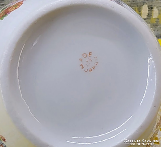 Japanese porcelain sugar bowl