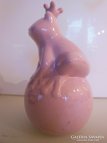 Rose ball - 18 x 11 x 10 cm - ceramic - German flawless