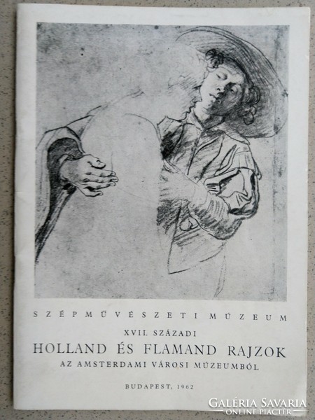 3 db. Múzeumi könyvecske (rajzok,grafikák) ca.1962-69.
