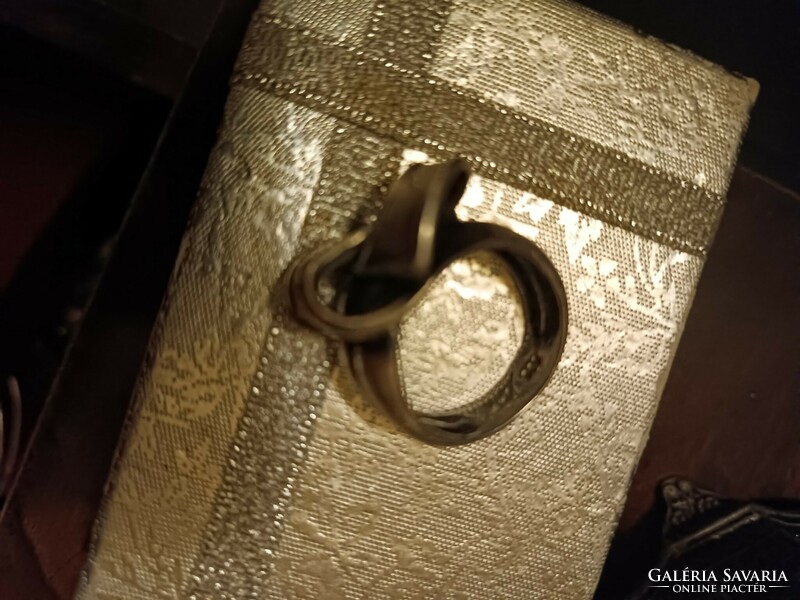 Ezüst MASNIS gyűrű  925-ös 10,7 gramm 57 es