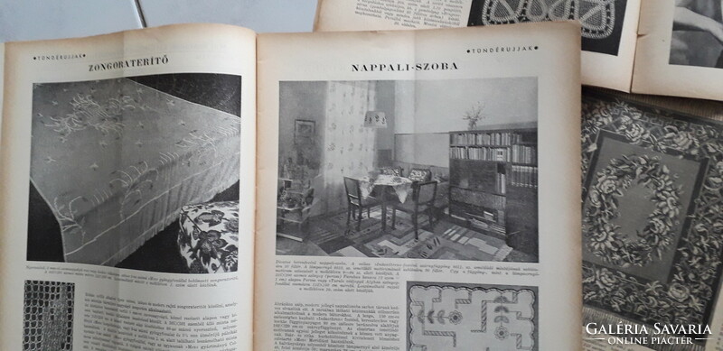 Közel 90 éves újságok, 16 darab , 1934.-1935. Tündérujjak