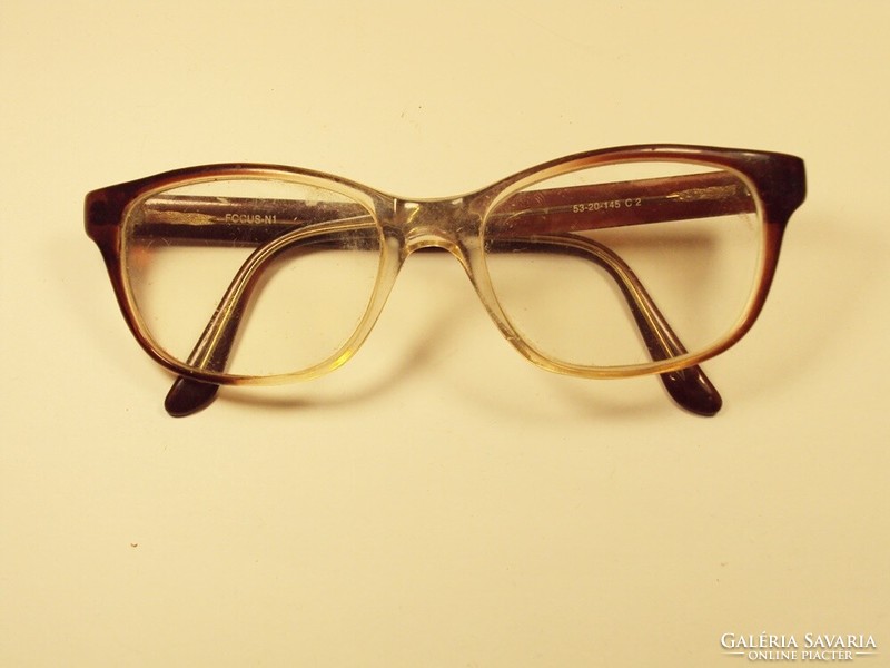 Old retro glasses with focus n1 mark approx. 1970s