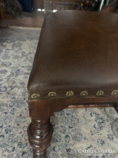 It's for the desk! Restored leather chair