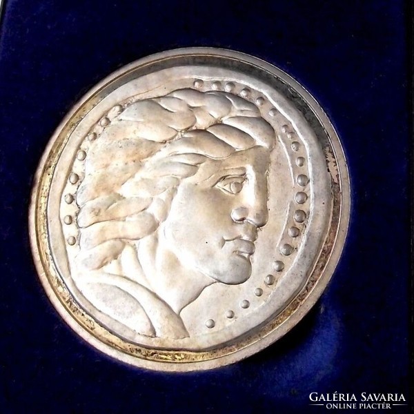 Eravis - Budapest silver-plated commemorative medal - 44 mm