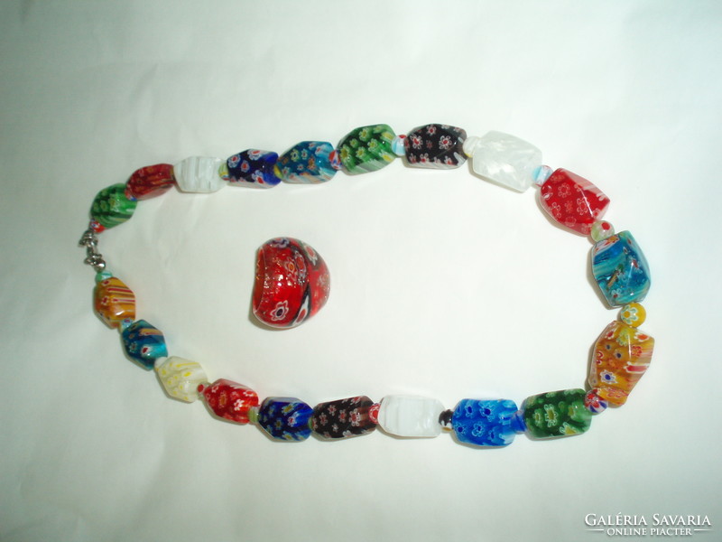 Vintage millefiori Murano necklace