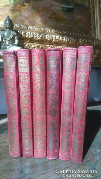 6 volumes of works by Zsigmond Móricz, athenraum 1926, only one for sale cheaply!