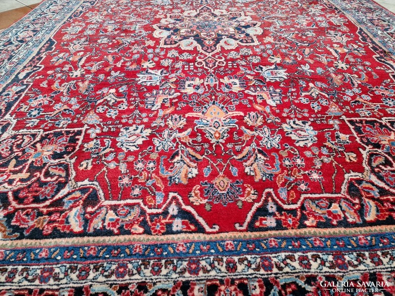 Iráni bidjar 230x330 kézi csomózású gyapjú perzsa szőnyeg BFZ_346
