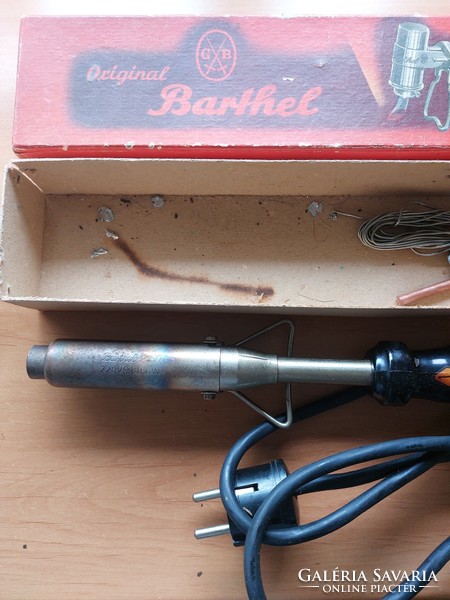 Electric soldering iron / barthel electric