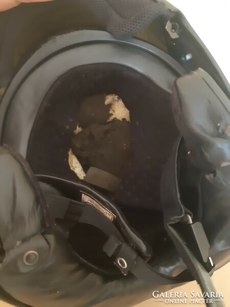 Retro bmw crash helmet