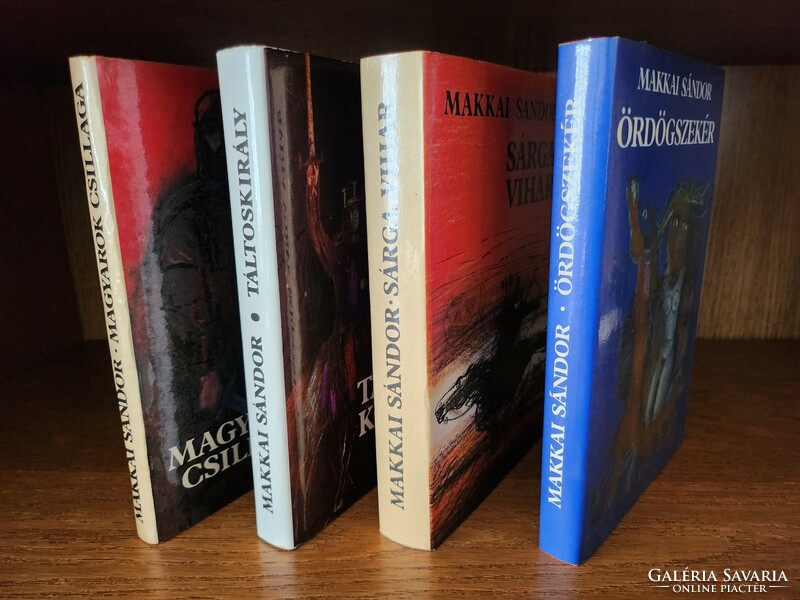 Alexander Makkai novels (4 pieces)
