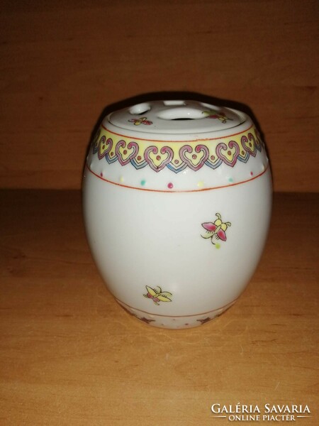 Chinese porcelain spice holder 11.5 cm high (14/d)