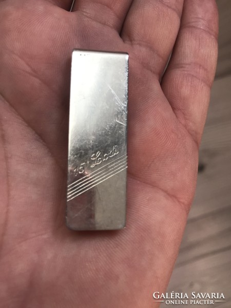 Silver money clip