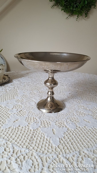 Silver colored metal tray