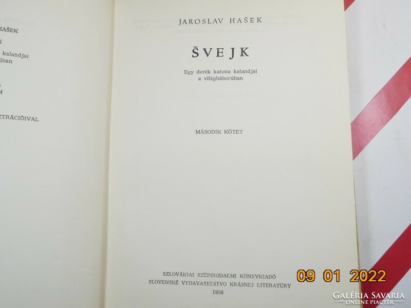 Jaroslav hasek: svejk second volume