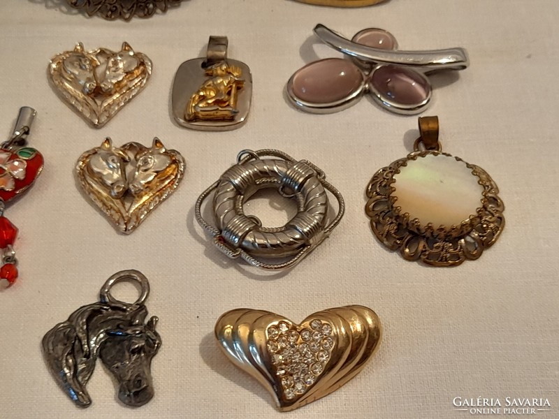 15 beautiful pendants in one set
