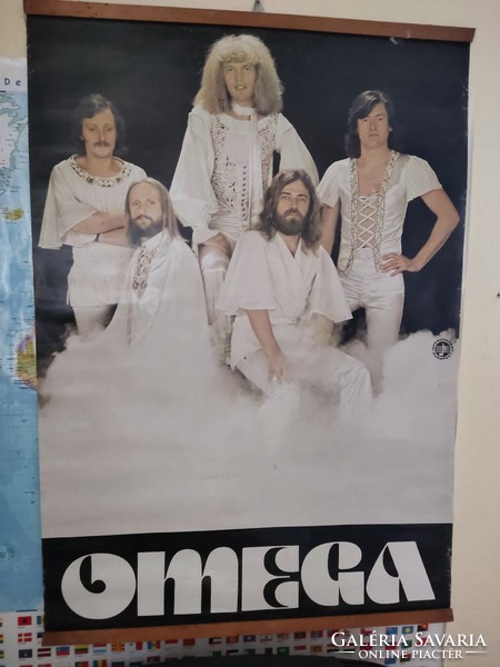 Omega együttes  retro poszter