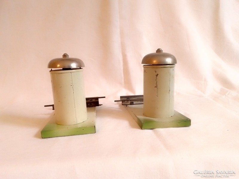 Old märklin track signal bell model 0 field table accessory
