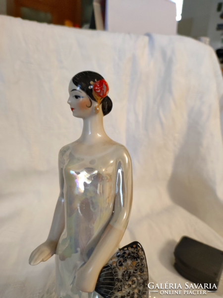 Orosz Koroszten porcelán Carmen figura