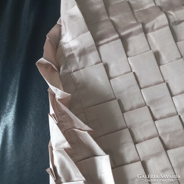 3 polyester powder pink decorative pillows