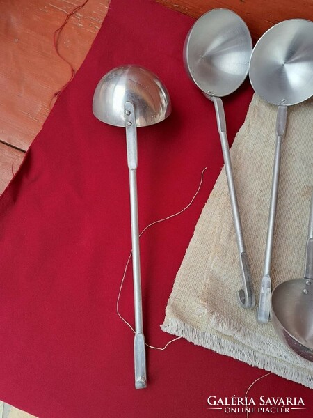 Aluminum retro ladles ladle spoon kitchen nostalgia piece rustic decoration
