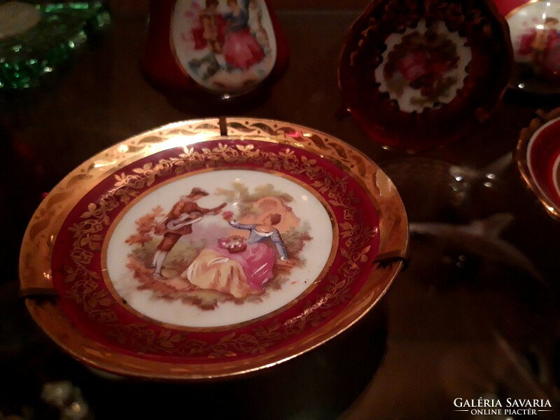 Limoges i mini porcelán készlet
