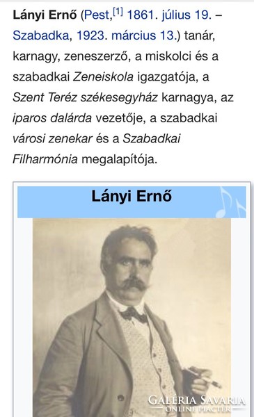 Collections of folk songs written and dedicated by Ernő Lányi!!! Ernő Lanyi 1861-1923+