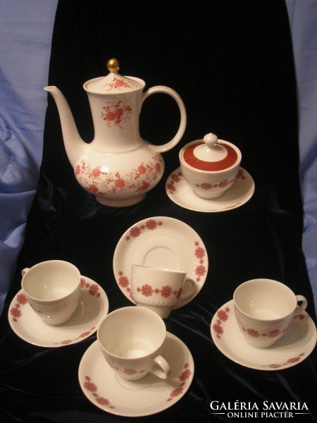 Flawless 4-person complete breakfast set with flower pattern for sale