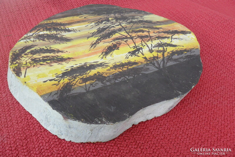 Nominated wood painted wall decoration image contemporary wood painting landscape acacia trees