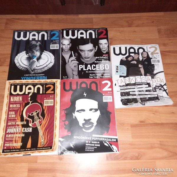 WAN2 zenei magazin gyűjtemény