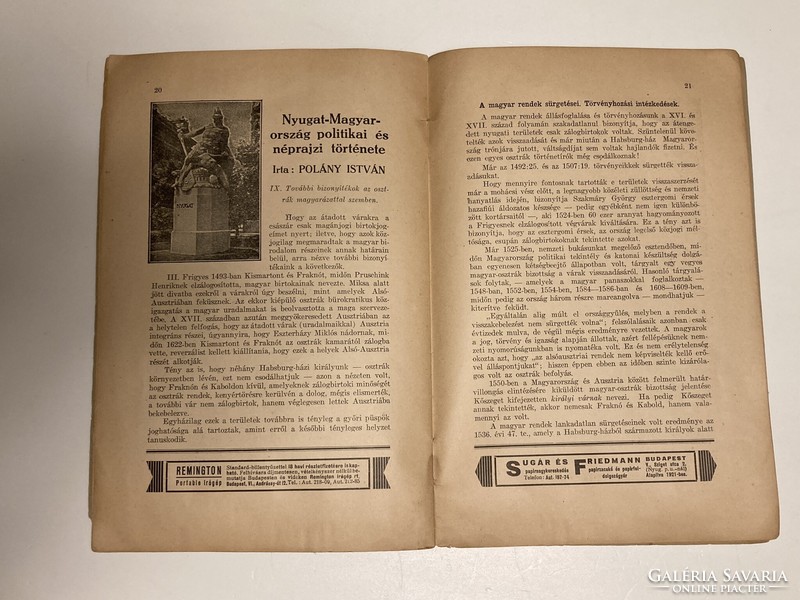 Nagygyarrosság, foreign affairs, revision periodical, 1931. August