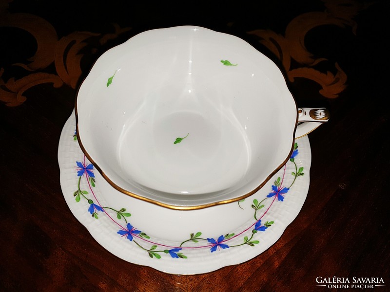 Large Herend pbg tea cup with bottom