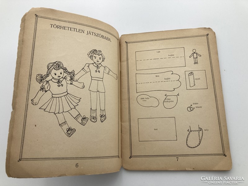 A játékkészítés titkai, 1947 - baba-és állatjátékok